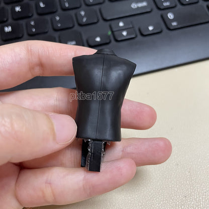 Black 1/18 Arms Hands Suit Vest Coat Model Replace For DIY 3.75" Action Figure