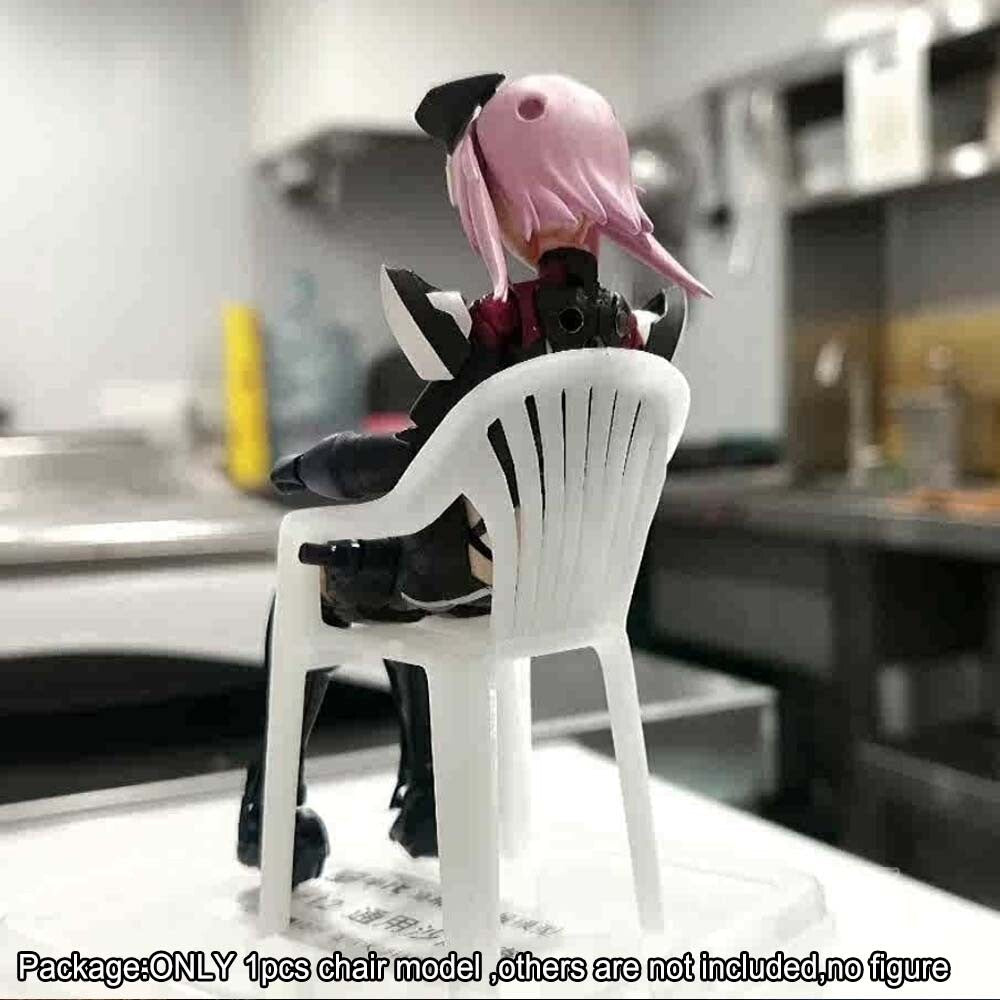 【PRE-ORDER】White 1/12 scale Devil Cry Vergil Chair Model For 6" Action Figure