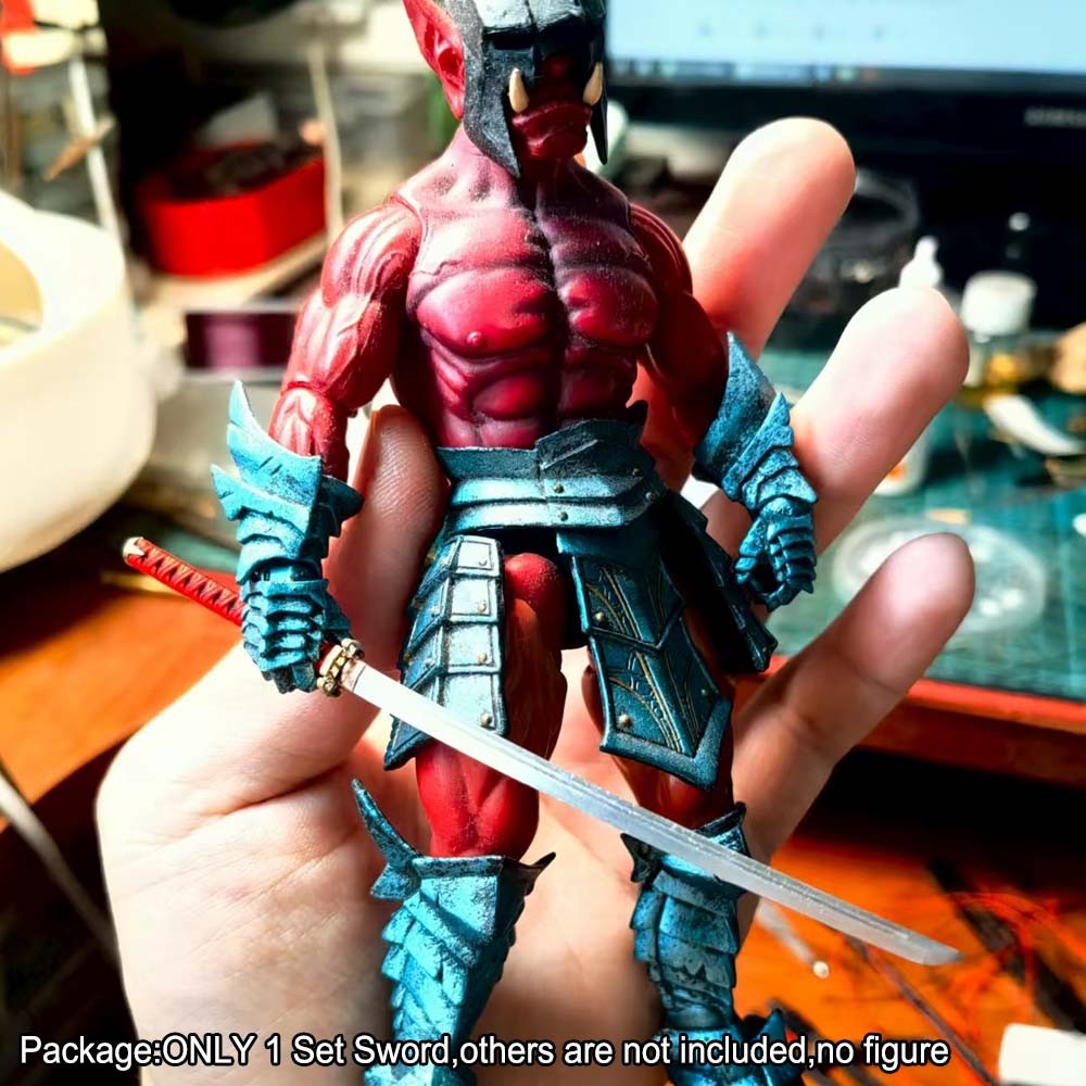 【PRE-ORDER】New Handmade 1/12 Metal Sword Weapon Model Decor For 6" Action Figure Toy Doll