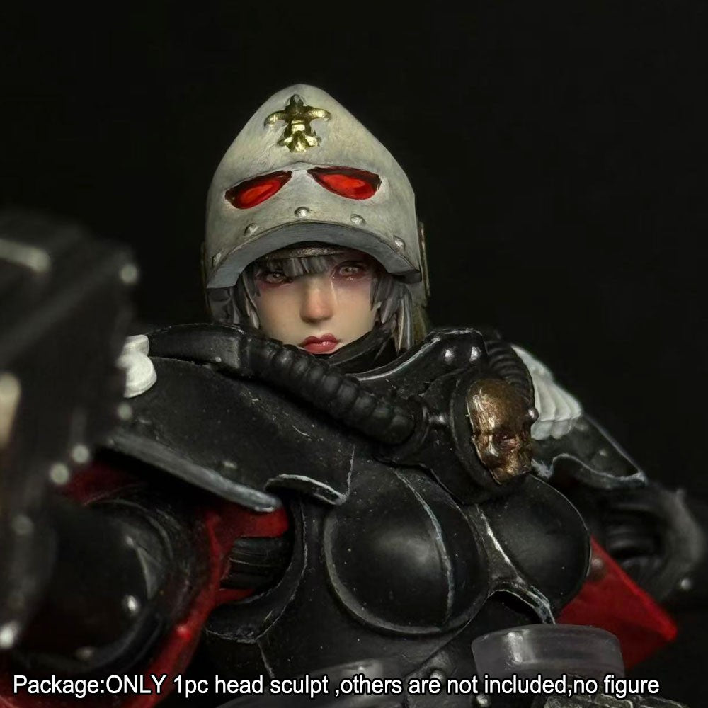 【PRE-ORDER】Premium Painted 1/18 Female Head Sculpt Fit For 3.75" joytoy sister Figure