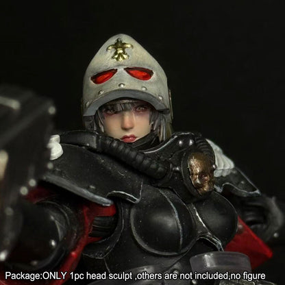 【PRE-ORDER】Premium Painted 1/18 Female Head Sculpt Fit For 3.75" joytoy sister Figure