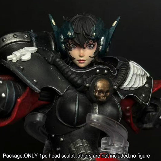 【PRE-ORDER】#3 Premium Painted 1/18 Female Head Sculpt Fit For 3.75" joytoy sister Figure