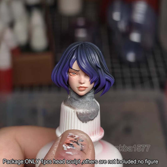 【PRE-ORDER】Premium 1/12 Female Girl Female Head Sculpt Head Model For 6" Romankey Figure
