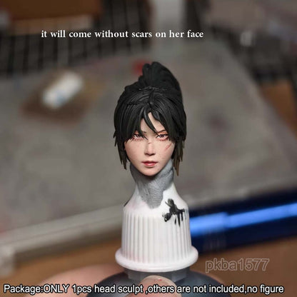 【PRE-ORDER】Without Scars Premium 1/12 Female Head Sculpt For 6" Romankey Crazy Figure