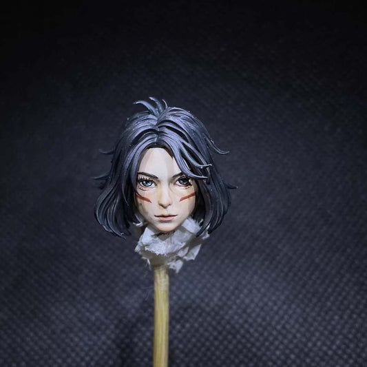 【PRE-ORDER】Premium Painted 1/12 Alita Female Head Sculpt for 6" shf Action Figures