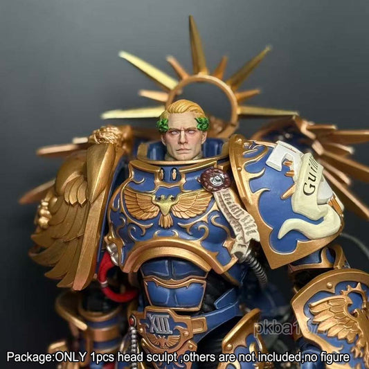 【PRE-ORDER】New Premium Painted Battle Male Head Sculpt Model For Joytoy Action Figure