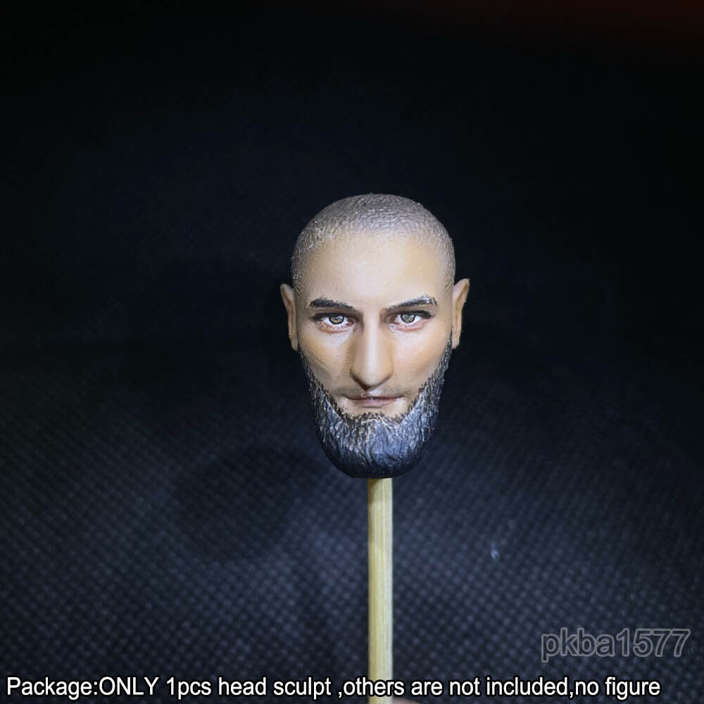 【PRE-ORDER】Premium 1/10 Wrestle Man Head Sculpt Soldier Head For DIY 7" Action Figure