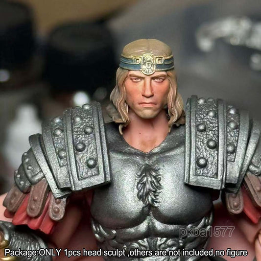【PRE-ORDER】Premium 1/18 Barbarian Male Conan Head Sculpt For 3.75" Action Figure