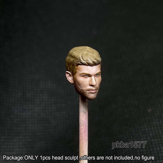 【PRE-ORDER】Premium 1/18 Deep Man Head Sculpt Male Head Model For 3.75" Action Figure