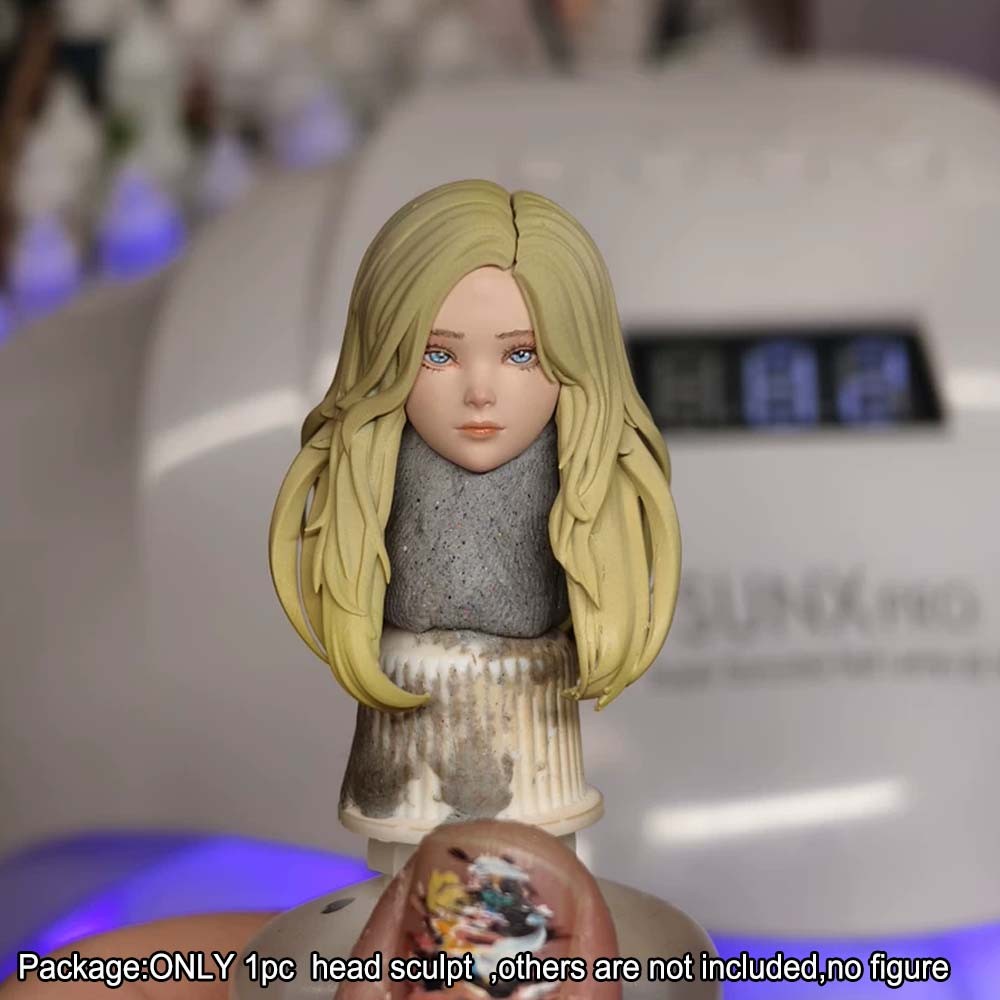 【PRE-ORDER】Premium 1/12 Lovley Girl Head Sculpt Model For 6" Romankey Crazy Action Figure