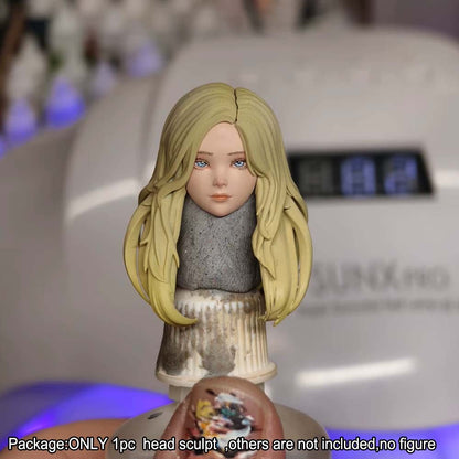 【PRE-ORDER】Premium 1/12 Lovley Girl Head Sculpt Model For 6" Romankey Crazy Action Figure