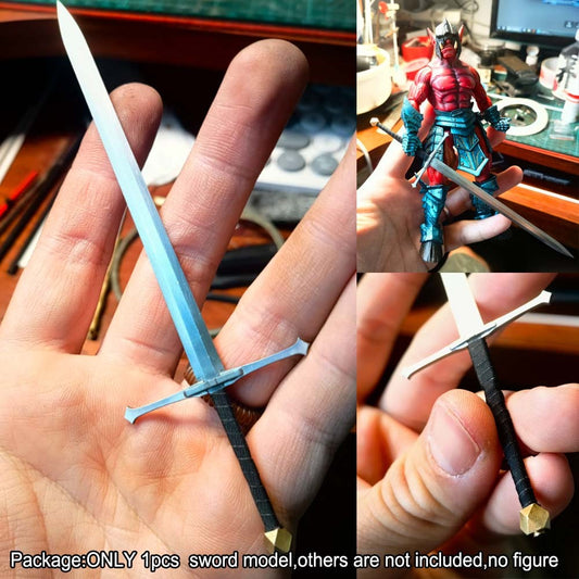 【PRE-ORDER】Handmade 1/10 Metal Sword Weapon Model For 6" Action Figure romankey notaman