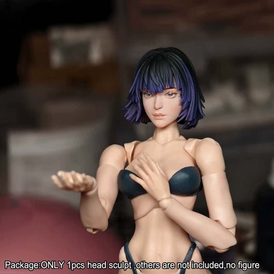 【PRE-ORDER】Premium 1/12 Beauty Female Head Sculpt Head Model For 6" Romankey CF Figure