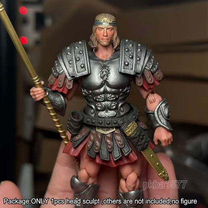 【PRE-ORDER】Premium 1/18 Barbarian Male Conan Head Sculpt For 3.75" Action Figure