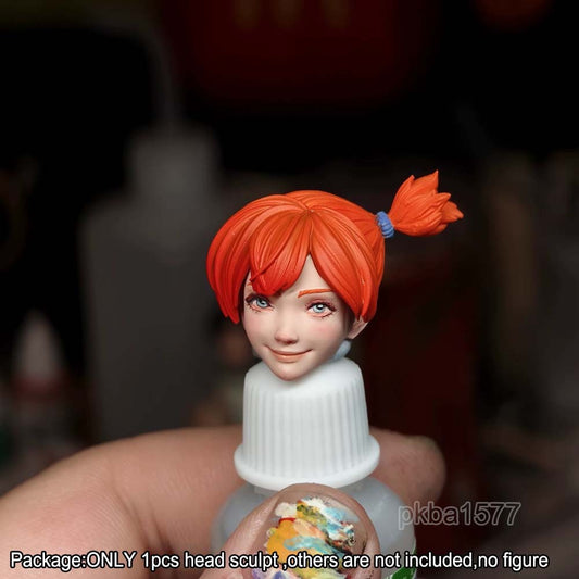 【PRE-ORDER】Premium 1/12 Beauty Girl Head Sculpt Head Model For DIY 6" Romankey Figure