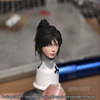 【PRE-ORDER】Without Scars Premium 1/12 Female Head Sculpt For 6" Romankey Crazy Figure