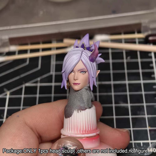 【PRE-ORDER】Premium 1/12 Beauty Lady Female Head Sculpt Head Model For 6" Romankey Figure