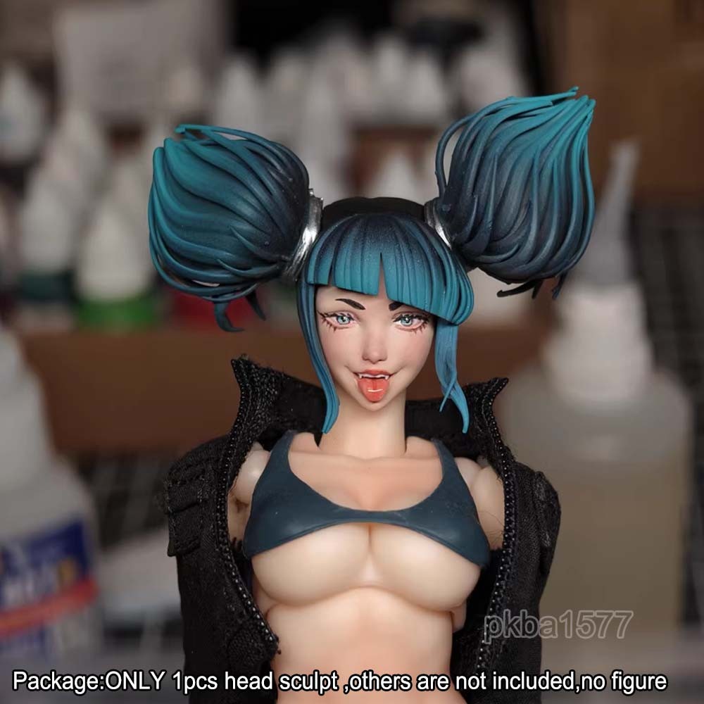 【PRE-ORDER】Premium 1/12 Beauty Girl Head Sculpt Head Model For 6" Romankey Crazy Figure