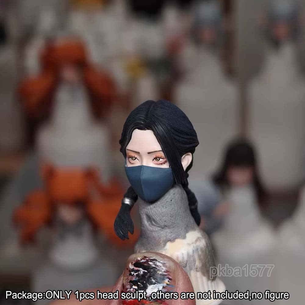 【PRE-ORDER】Premium Painted 1/12 Beauty Lady Head Sculpt For 6" romankey crazy Figure Body