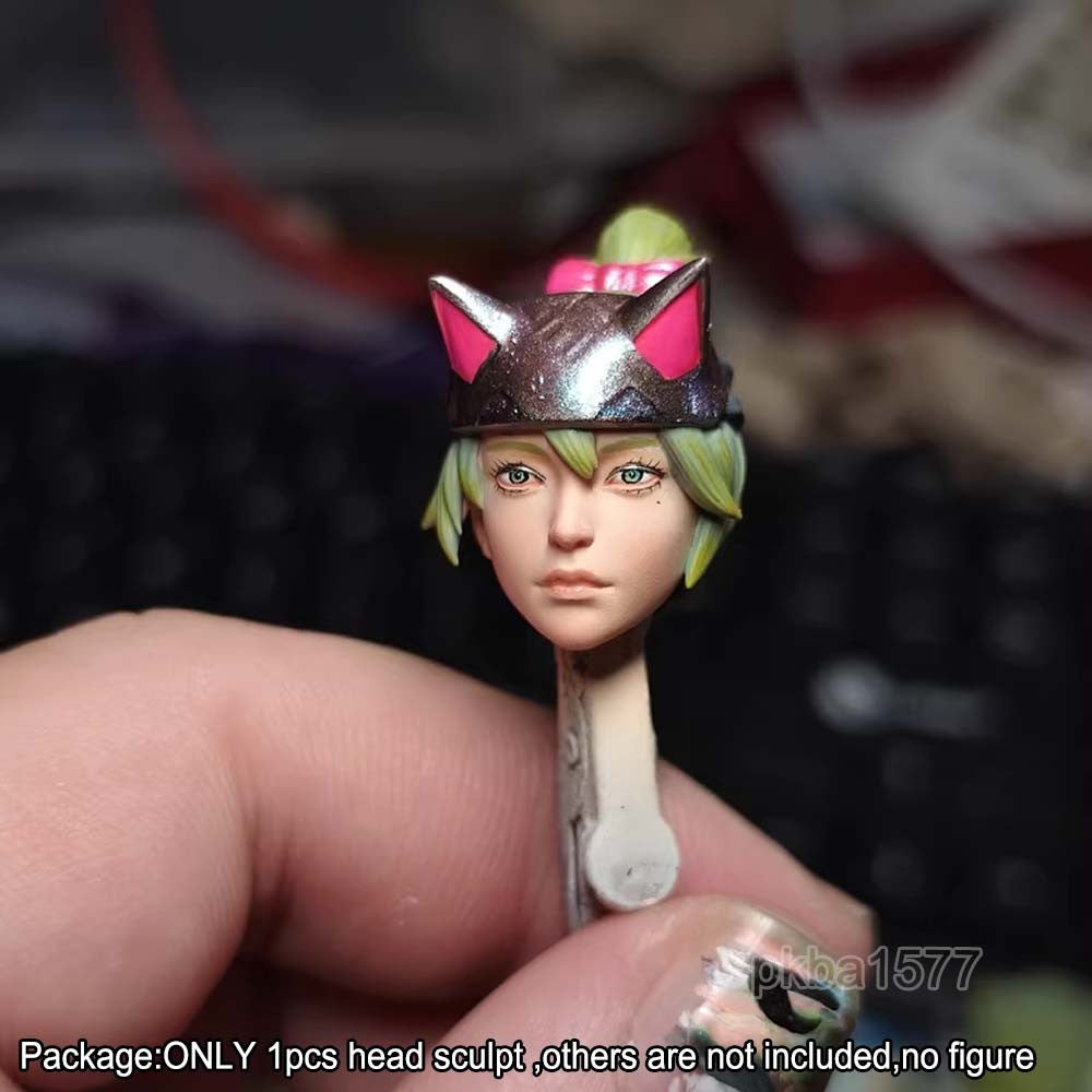【PRE-ORDER】Premium Painted 1/12 Female Head Sculpt Model For 6" romankey sentinel Figure