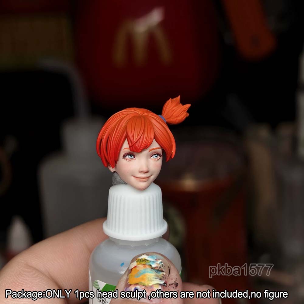 【PRE-ORDER】Premium 1/12 Beauty Girl Head Sculpt Head Model For DIY 6" Romankey Figure