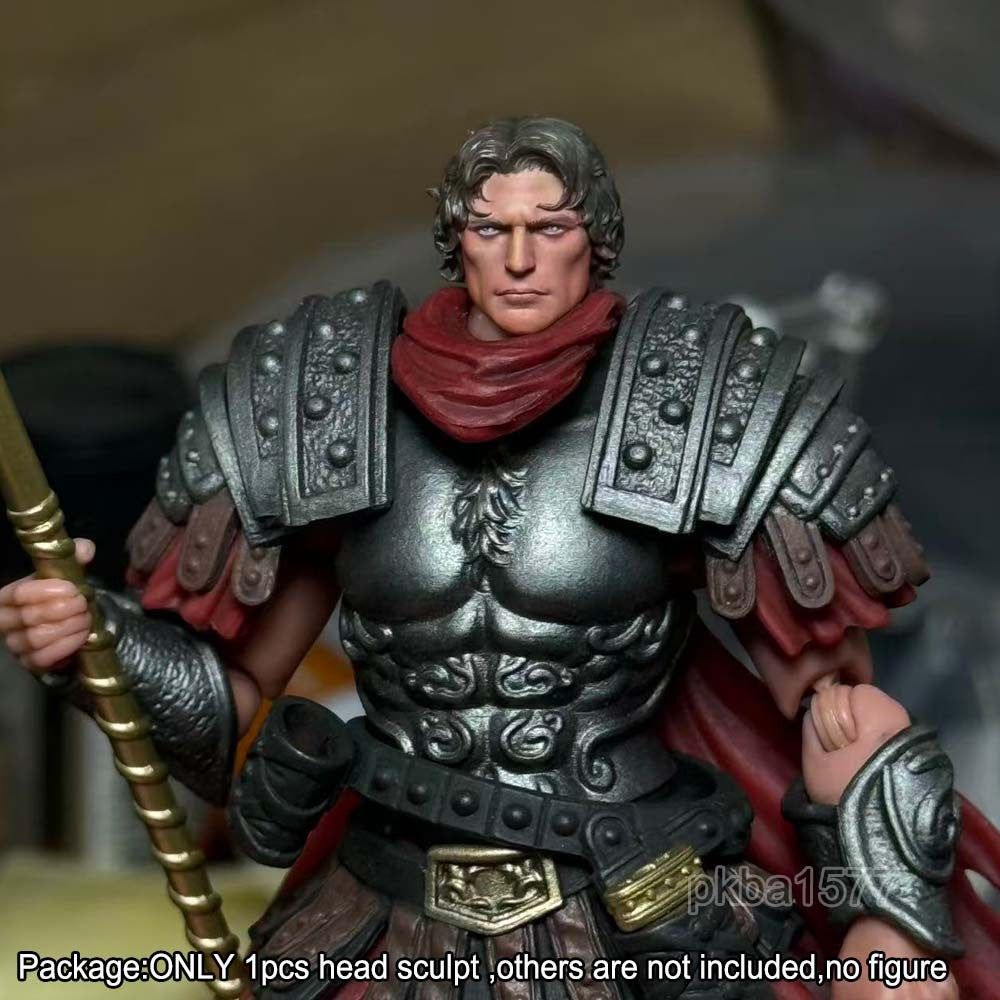 【PRE-ORDER】Premium 1/18 Male Roman Henry Head Sculpt For 3.75" Dark Source Action Figure