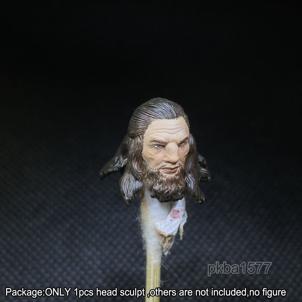【PRE-ORDER】Premium 1/18 Beard Man Head Sculpt Male Head For 3.75" Joytoy bfs Action Figure