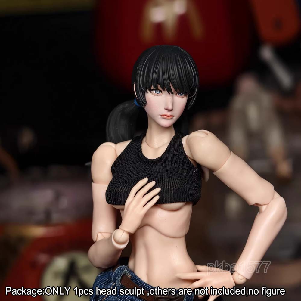 【PRE-ORDER】Premium 1/12 Mitaka Asa Female Head Sculpt Head Model For DIY 6" Romankey Figure