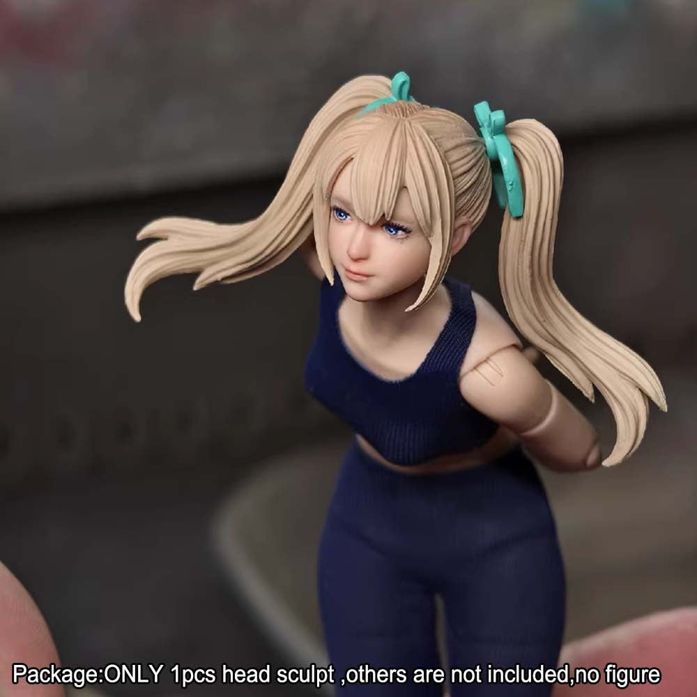 【PRE-ORDER】Premium 1/12 Beauty Girl Female Head Sculpt Head Model For 6" Action Figure