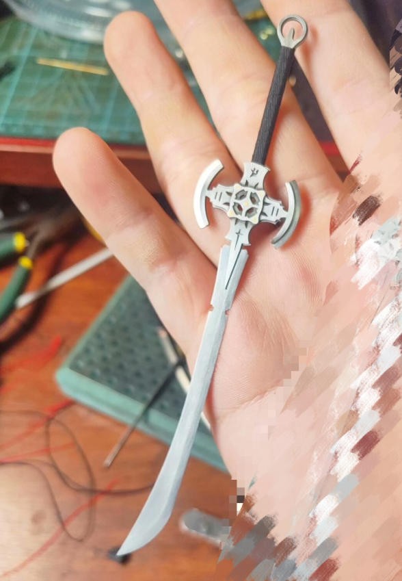 【PRE-ORDER】Handmade 1/12 Metal Sword Weapon Model For 7" Action Figure romankey notaman