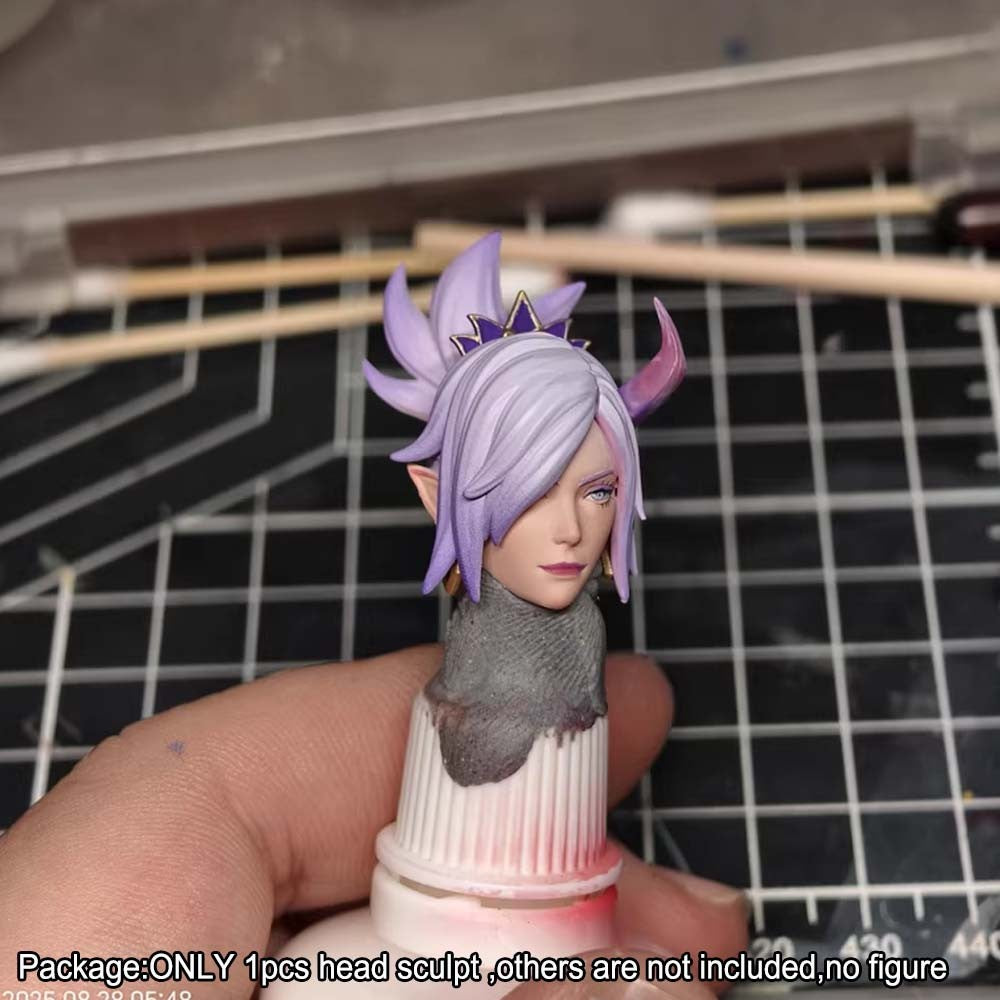 【PRE-ORDER】Premium 1/12 Beauty Lady Female Head Sculpt Head Model For 6" Romankey Figure