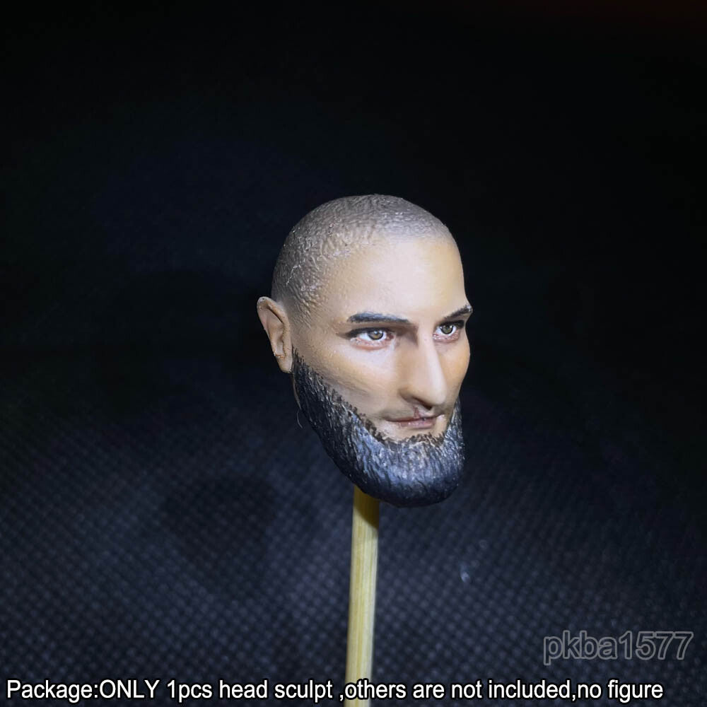 【PRE-ORDER】Premium 1/10 Wrestle Man Head Sculpt Soldier Head For DIY 7" Action Figure