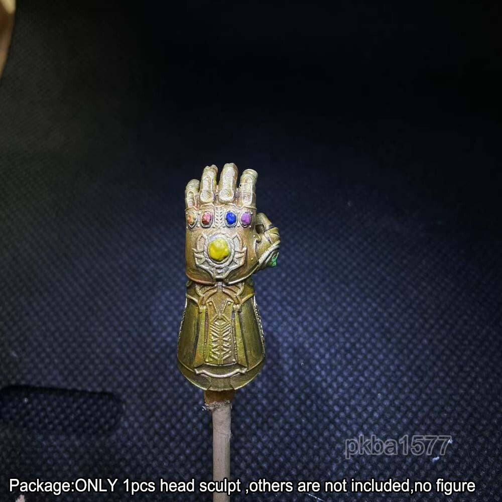 【PRE-ORDER】New Painted 1/18 Infinity Gauntlet Hand Model Replace For 3.75" Action Figure