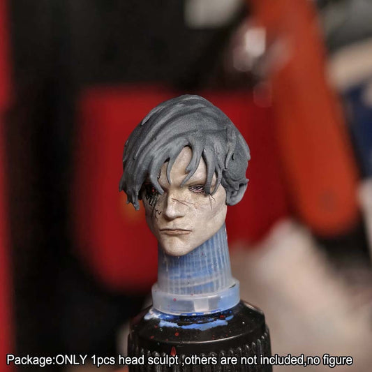 【PRE-ORDER】Premium 1/12 Pattinson Man Head Sculpt Model For  DIY 6" Romankey Figure