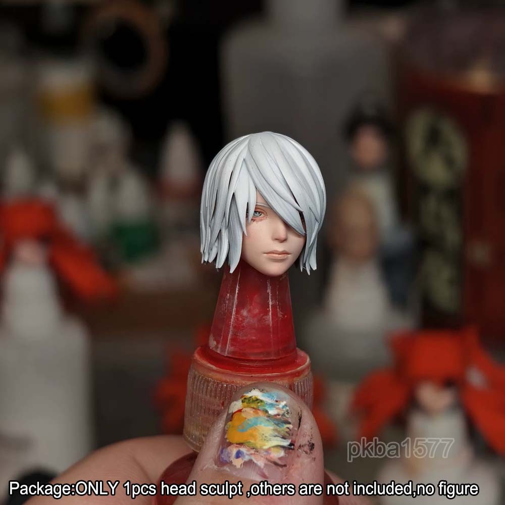 【PRE-ORDER】Premium 1/12 Beauty a2 Female Head Sculpt Head Model For DIY 6" Romankey Figure