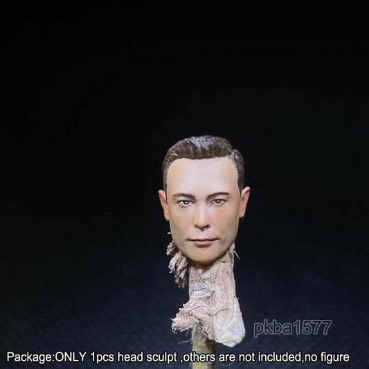 【PRE-ORDER】Premium 1/18 Musk Male Head Sculpt Soldier Man Head For 3.75" Joytoy Figure