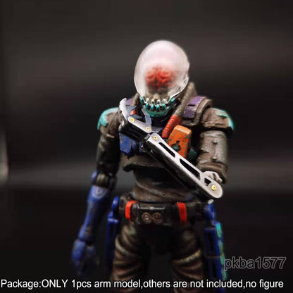 【PRE-ORDER】Handmade 1/18 Metal Robotic Arm Upgrade Weapon Model For 3.75" Figure Accessory