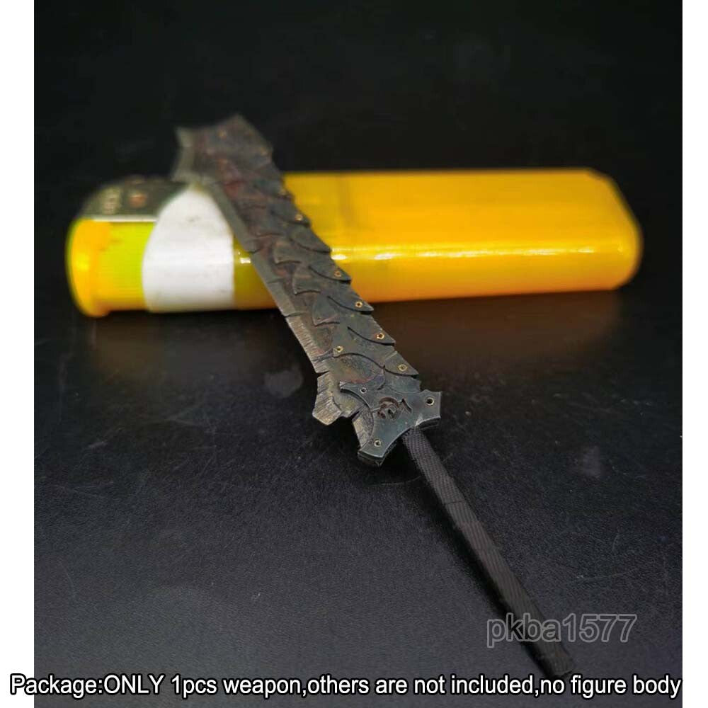 【PRE-ORDER】Handmade 1/18 Metal Big Sword Weapon Model For 3.75'' Acid Rain Joytoy Figure