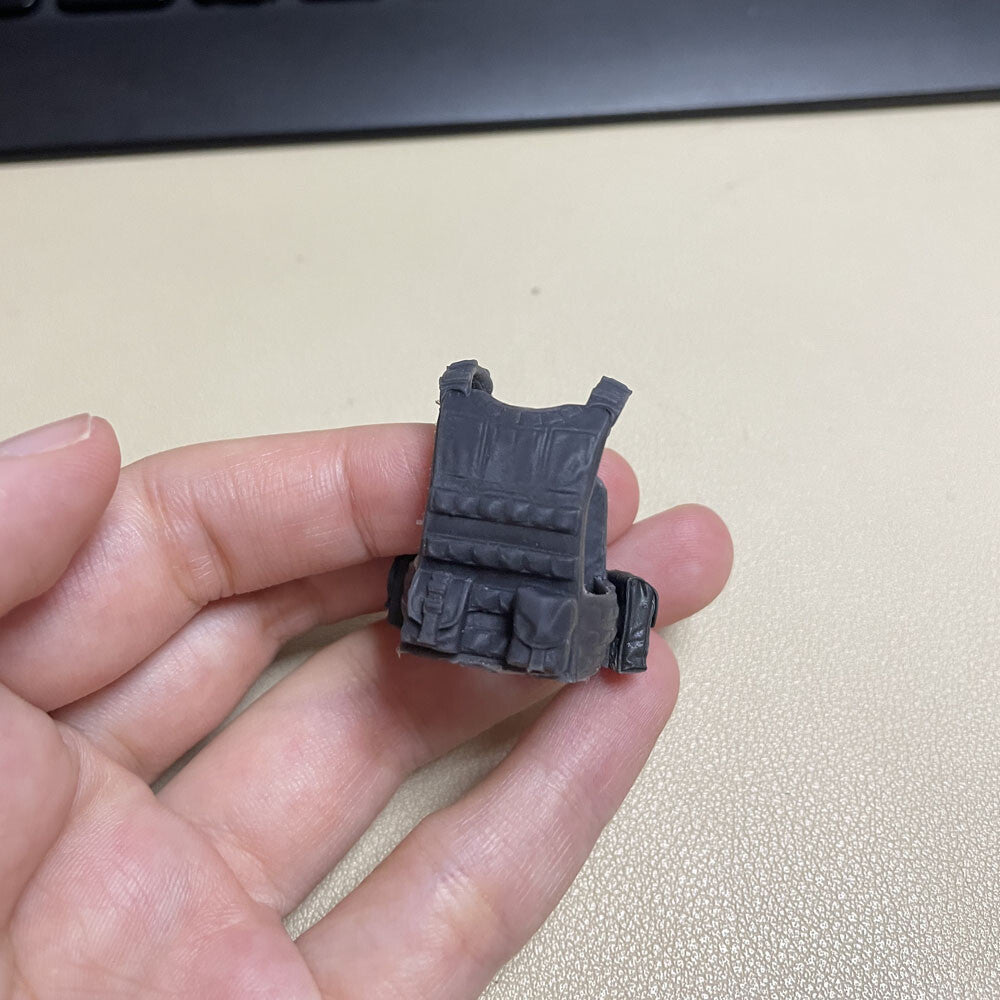 1/18 Soldier Soap Vest Waistcoat Body Armor Model For 3.75" Figure Accessory