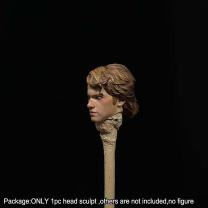 PRE-ORDER Premium 1/18 Anakin Man Male Head Sculpt Model For DIY 3.75" Action Figure