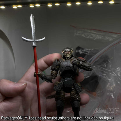 【PRE-ORDER】Premium 1/18 Mythical Animals Man Head Sculpt Soldier Male Head For 3.75" Figure