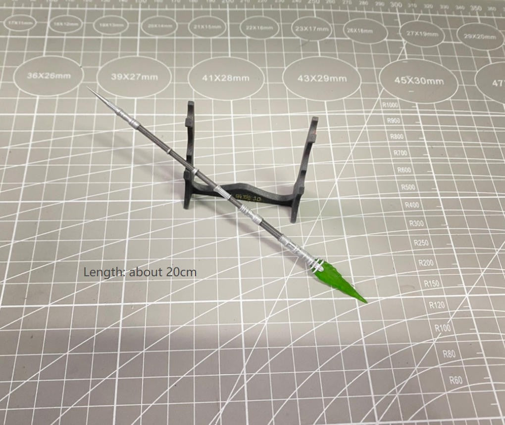 【PRE-ORDER】Hand-painted 1/10 Weapon Long Spear Sword Model For 7" Action Figure