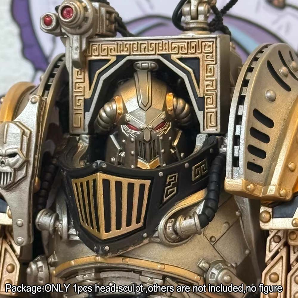 【PRE-ORDER】Premium Painted Man Head Sculpt For Joytoy iron Hand Perturabo Acion Figure
