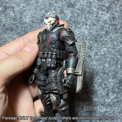 【PRE-ORDER】Premium Painted 1/18 Mask Cyberpunk Head Sculpt Model For 3.75" Acid Rain Figure