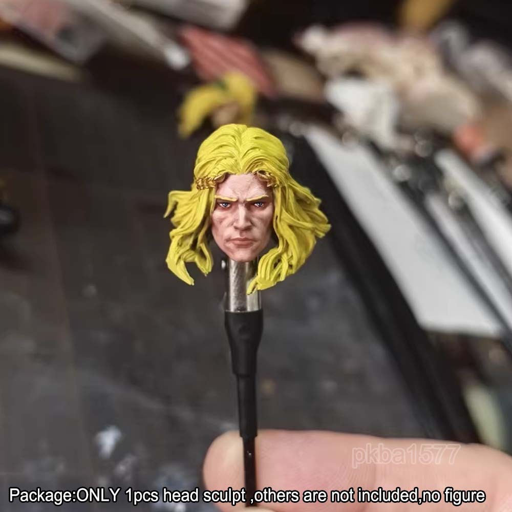 【PRE-ORDER】Premium Man Head Sculpt Model Replace For Joytoy Blood Angel Sanguinius Figure