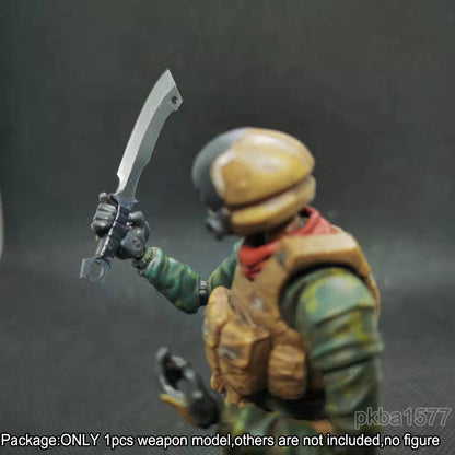 【PRE-ORDER】Handmade 1/18 Cool Metal Sword Weapon Model For Upgrade 3.75" Figure Accessory