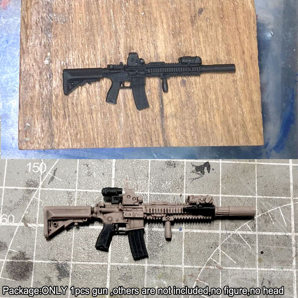 COOL 1/18 Scale Weapon Gun Model For Upgrade 3.75"Action Figure Accessory