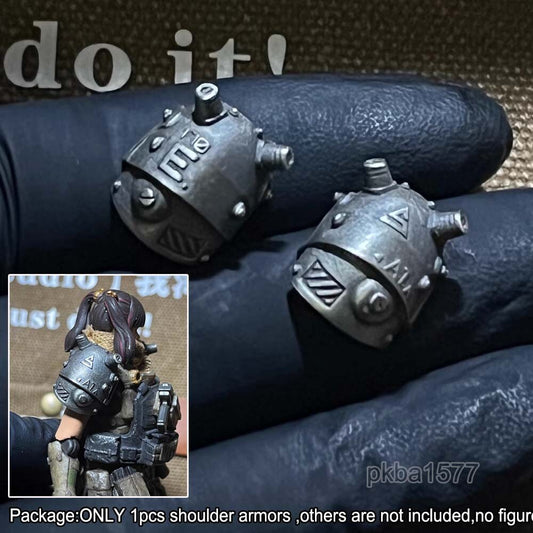 Cool Punk 1/18 Metal Shoulder Armors For 3.75'' Action Figures Joytoy Acid Rain