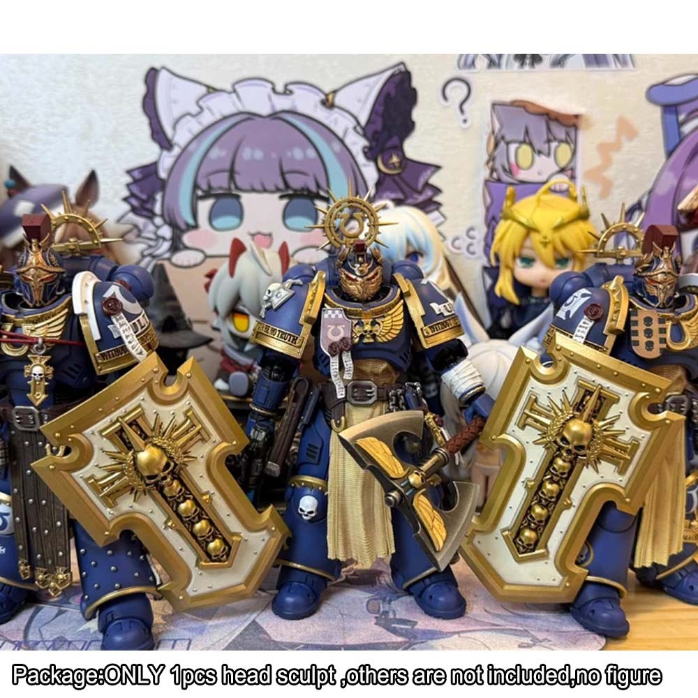 【PRE-ORDER】Premium Titus Man Head Sculpt Model For Joytoy Ultramarines Action Figure