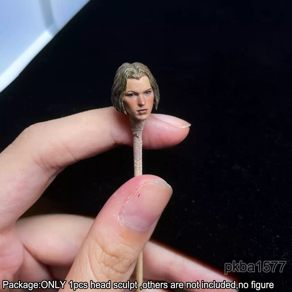【PRE-ORDER】Premium 1/18 Scale Female Short Hair Head Sculpt Soldier Head For 3.75" Figure